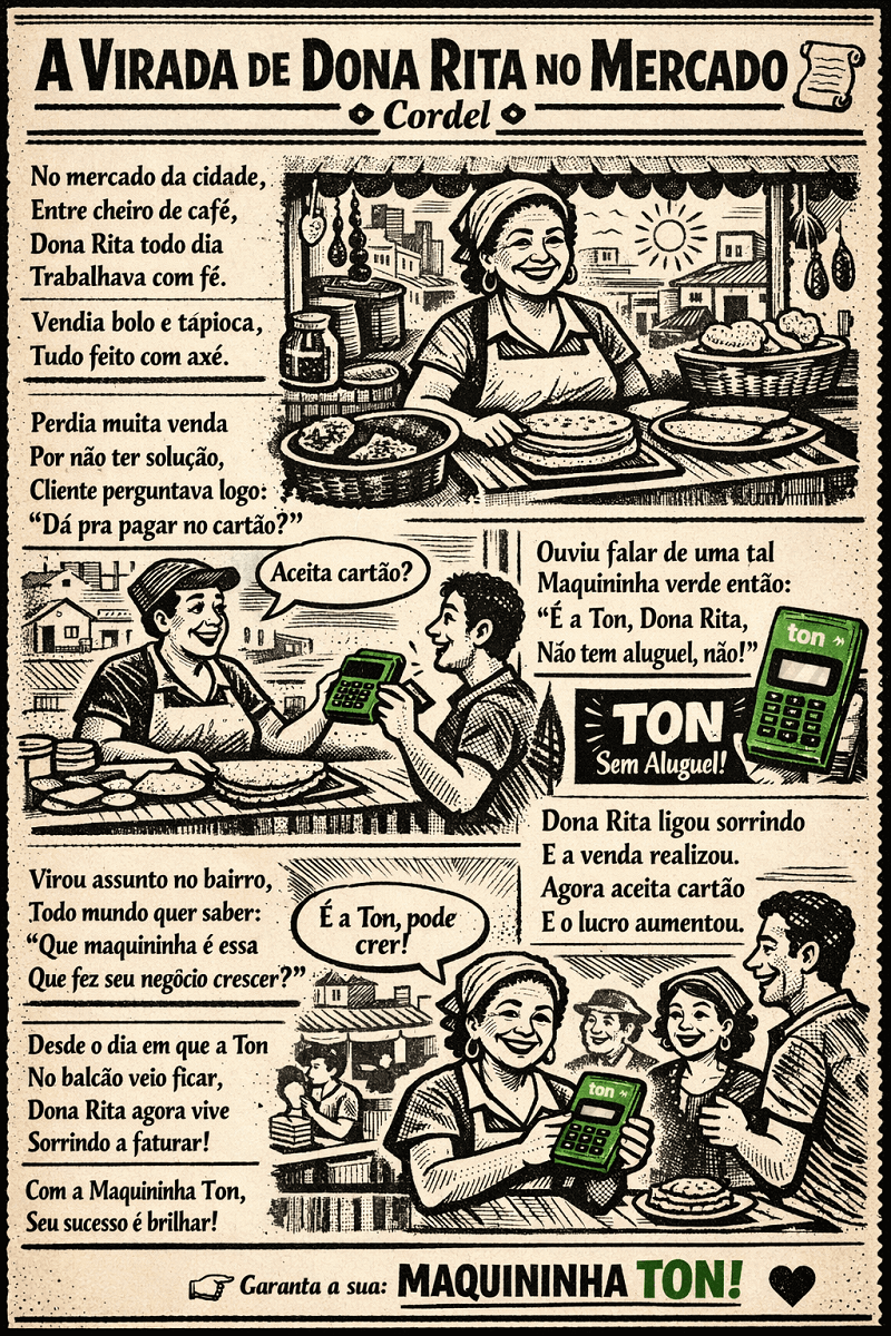 A Virada de Dona Rita no Mercado