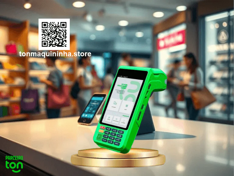 Como funciona a maquininha Ton