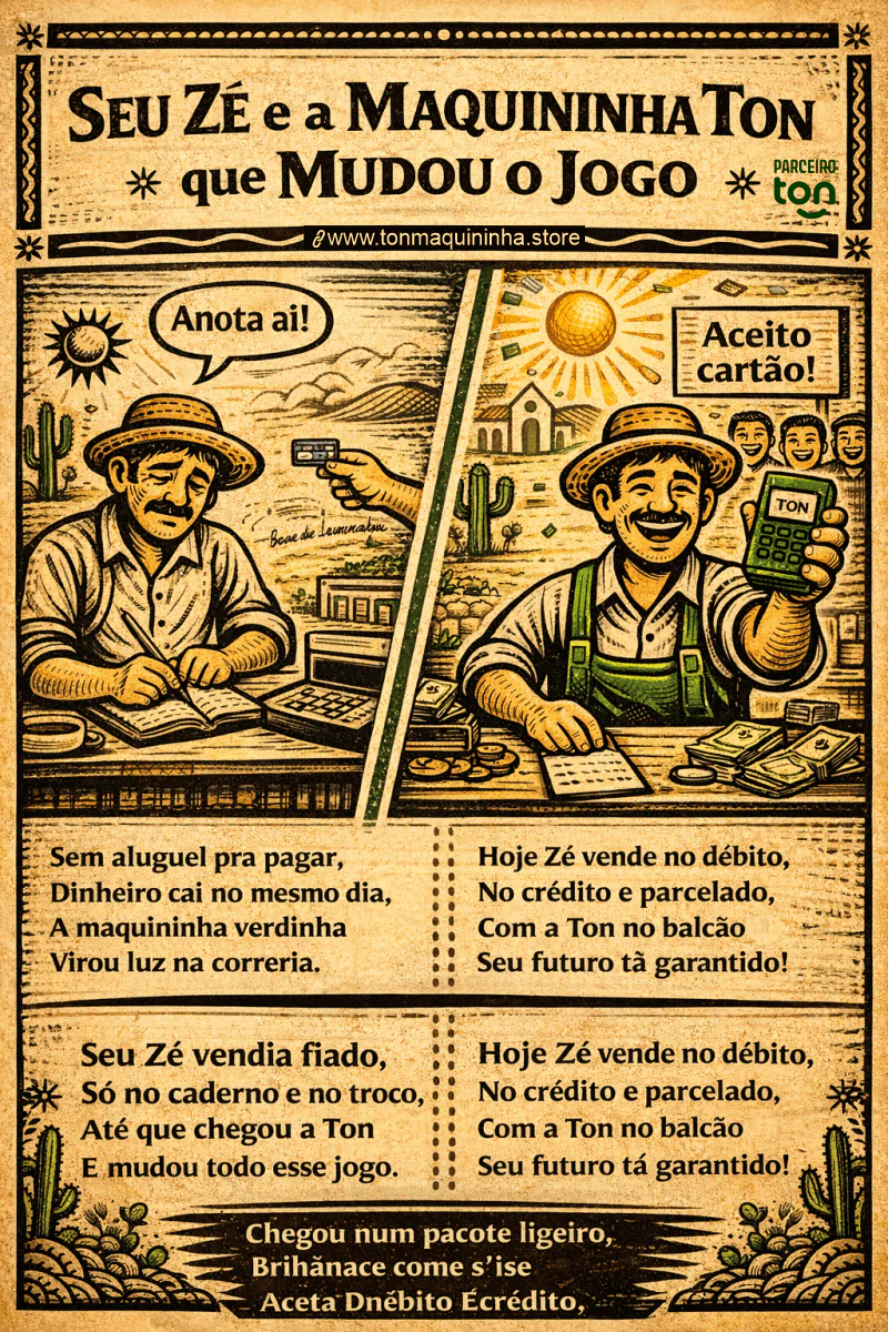 Seu Zé e a Maquininha Ton que Mudou o Jogo