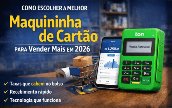 Como Escolher a Melhor Maquininha de Cartão para Vender Mais em 2026