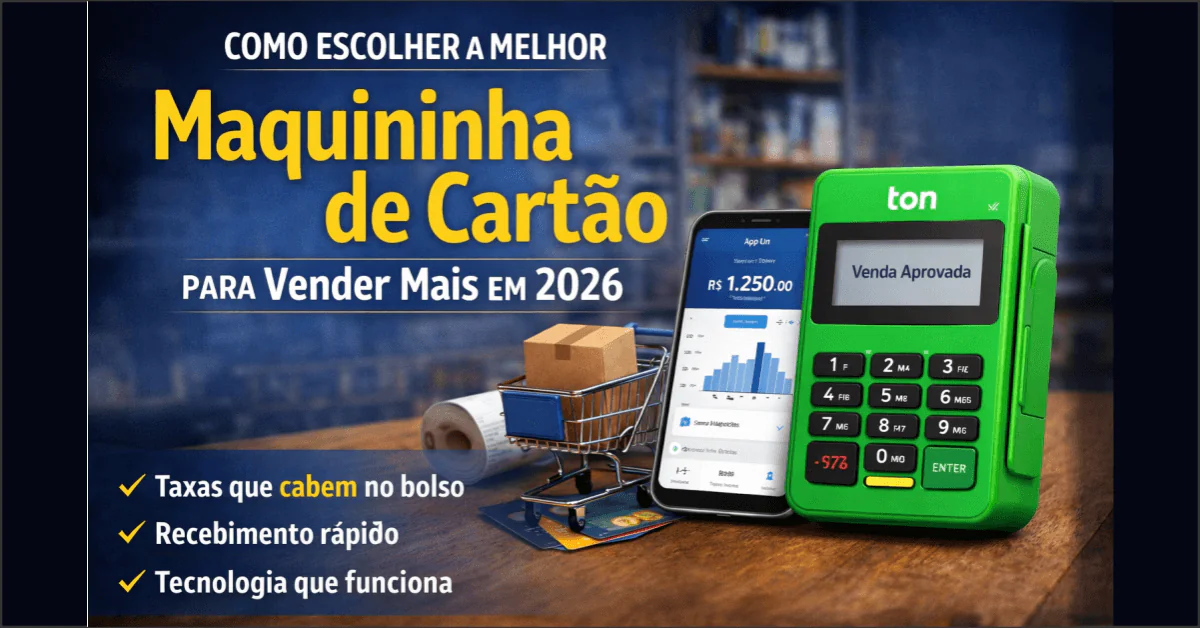 Como Escolher a Melhor Maquininha de Cartão para Vender Mais em 2026